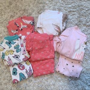 Girls Pajama Lot - 8 Pair - Size 24 month